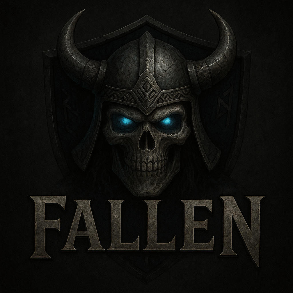 Логотип Fallen